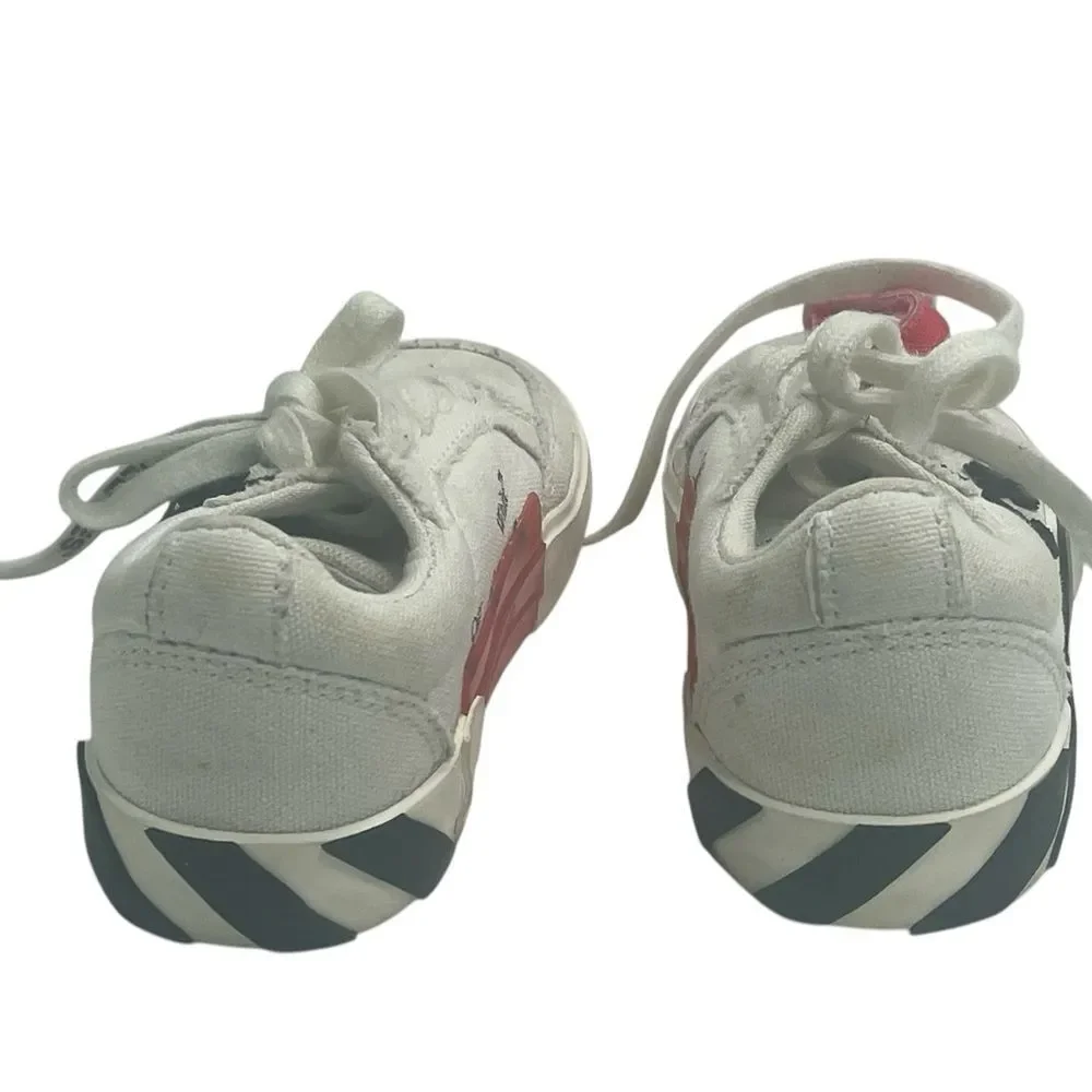 Off-White Kids Vulcanised- Sneakers 24” kids size 6 RARE